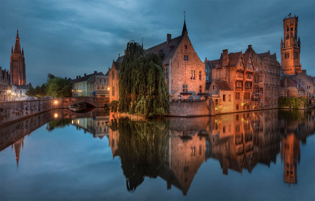 Paysage de Bruges