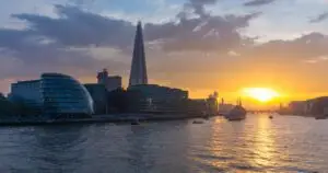 visiter Londres au coucher du soleil