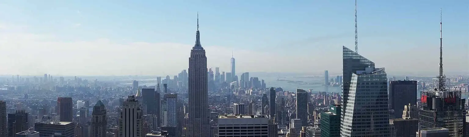 vue de New york lors d'un itinéraire de 5 jours