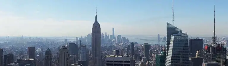 vue de New york lors d'un itinéraire de 5 jours
