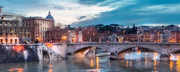 Pont à Rome pour découvrir la ville lors d'un weekend ou plus