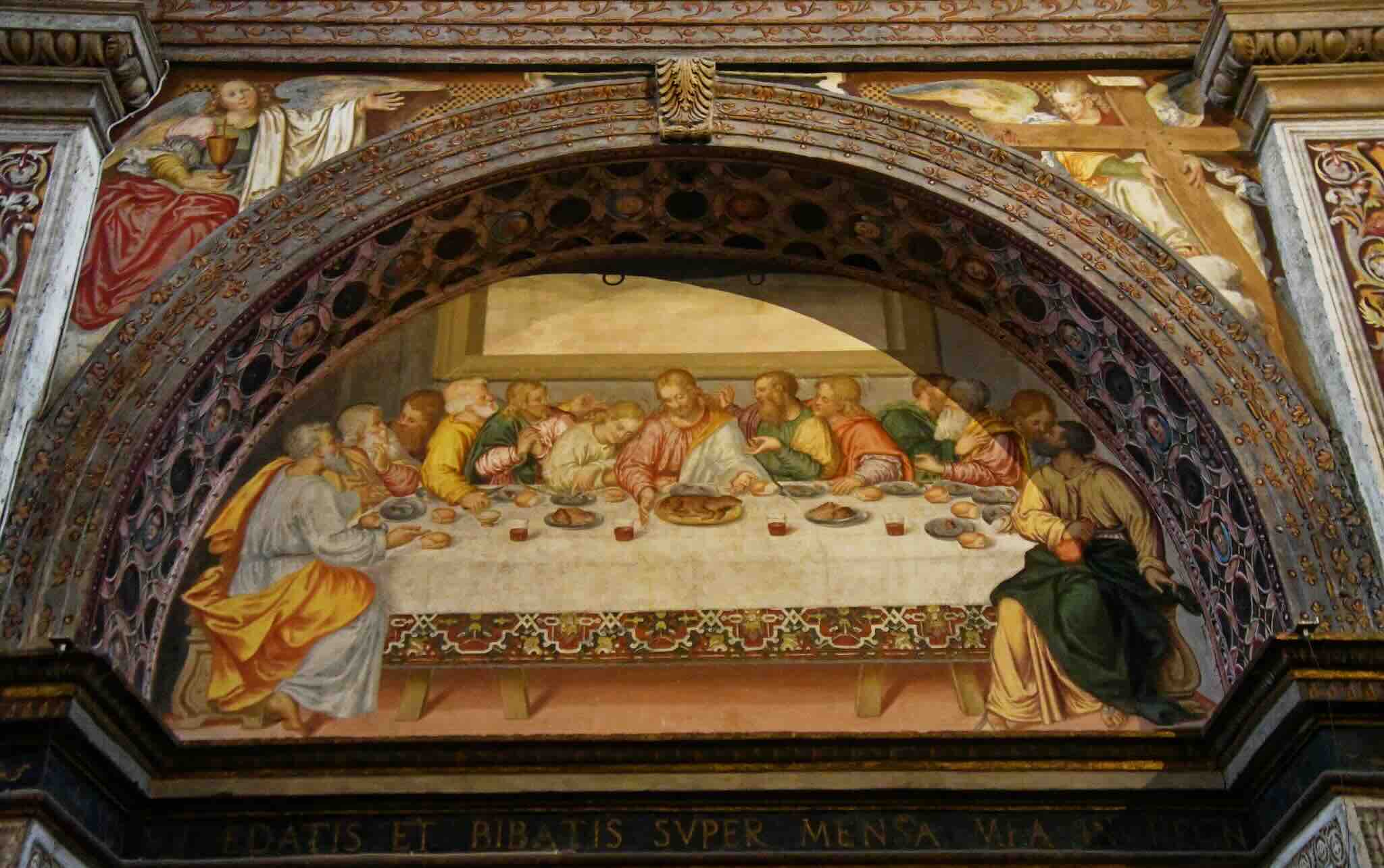 tableau dans une église de MIlan