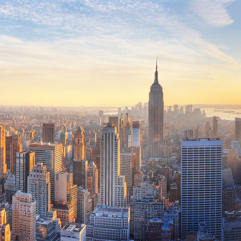 Panorama de New York, ville idéale pour un city trip
