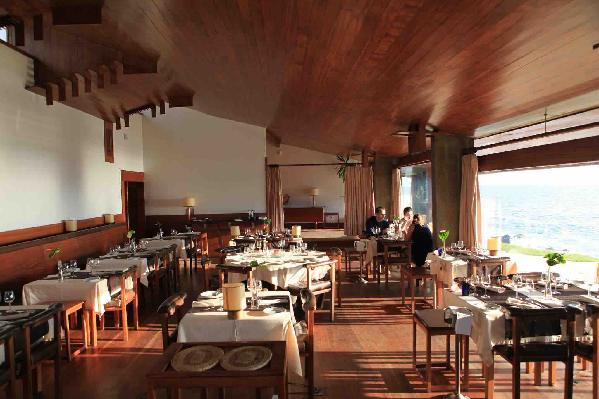 salle d'un restaurant au Portugal