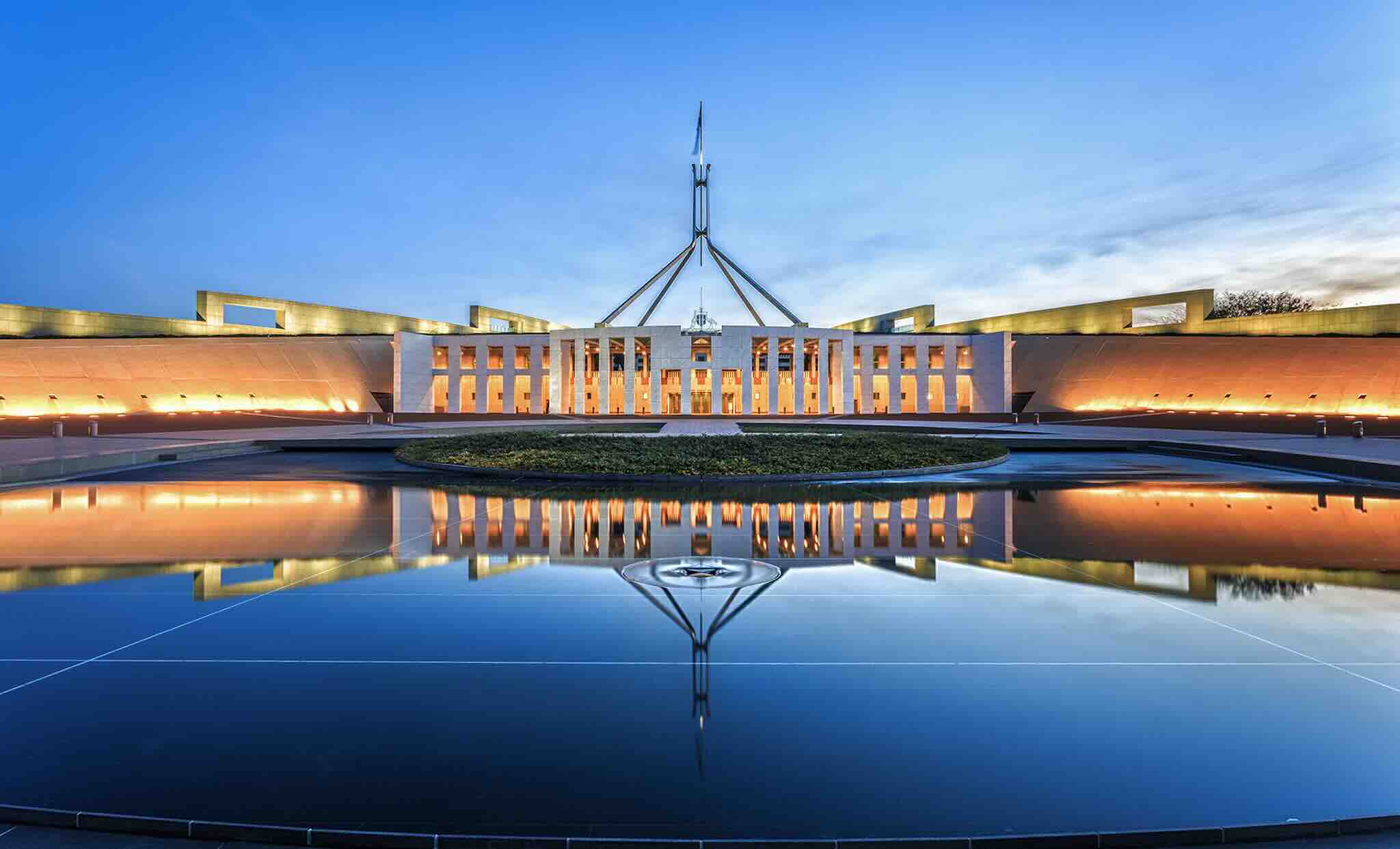 Monuments du gouvernement à Canberra