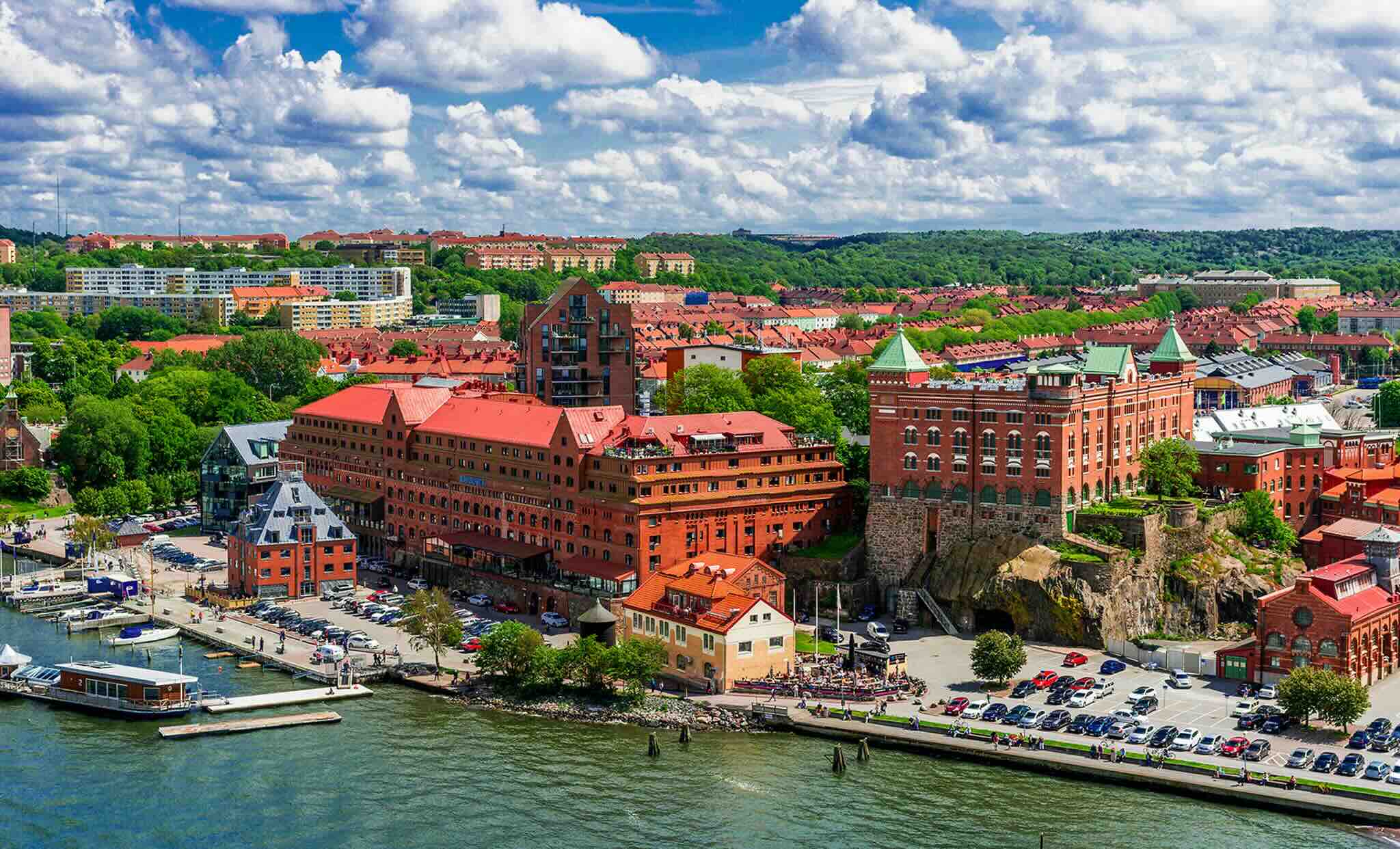 Vue d'ensemble de Göteborg