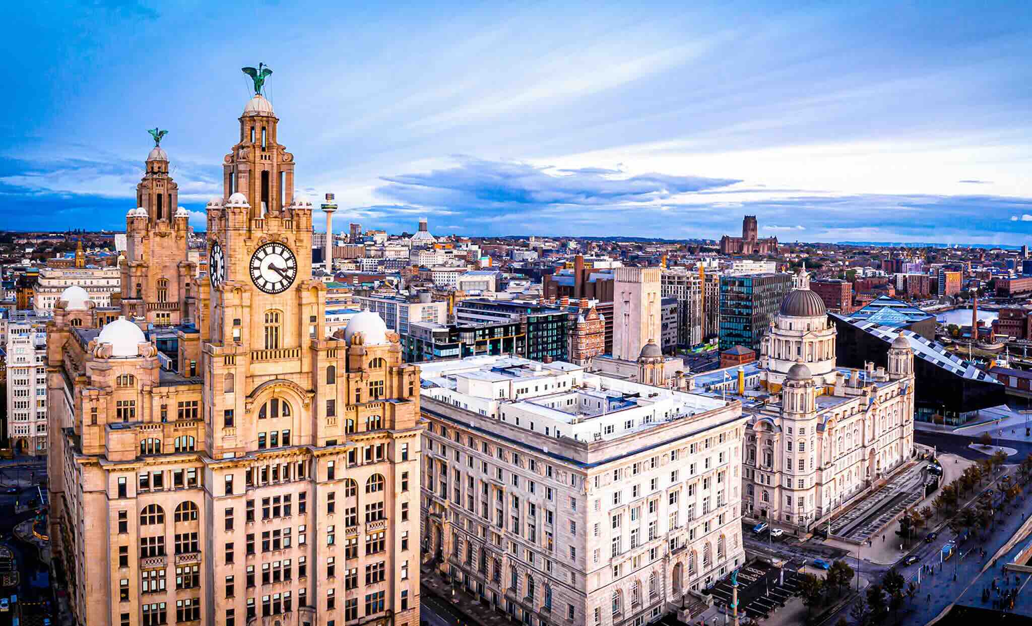 vue globale de Liverpool