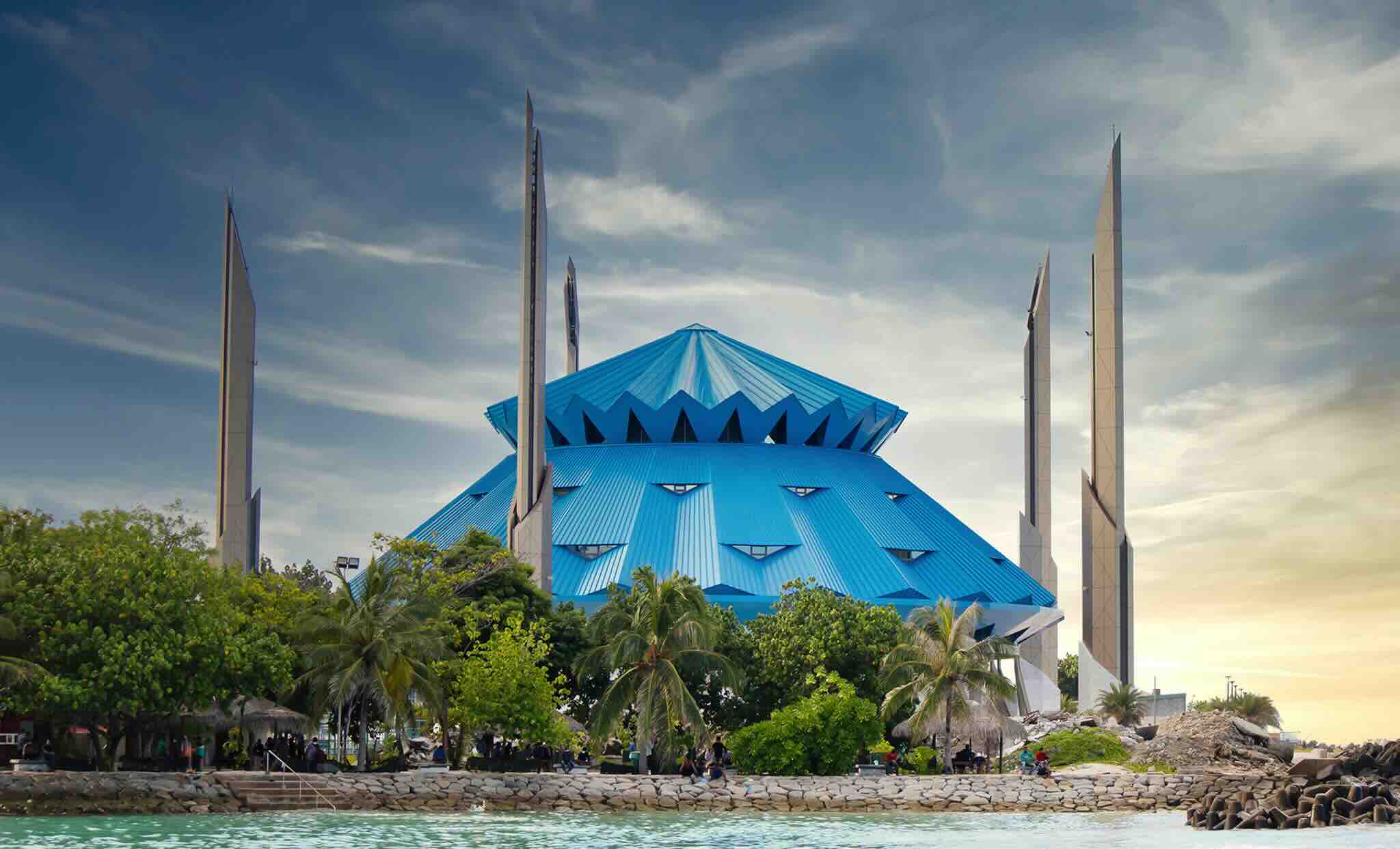 Mosquée à Malé