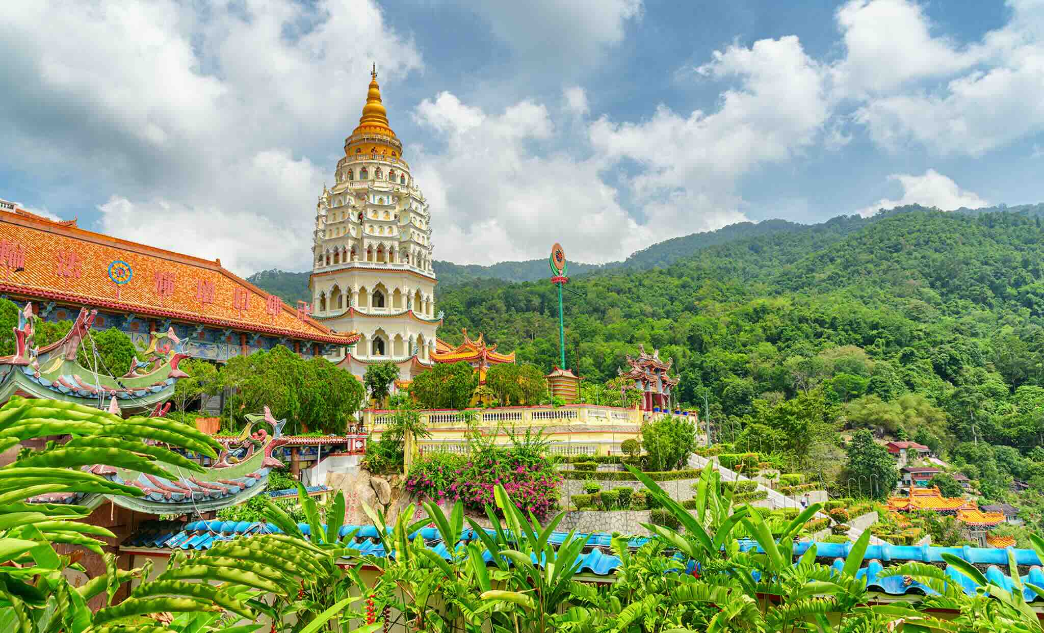 Temple et nature à Penang