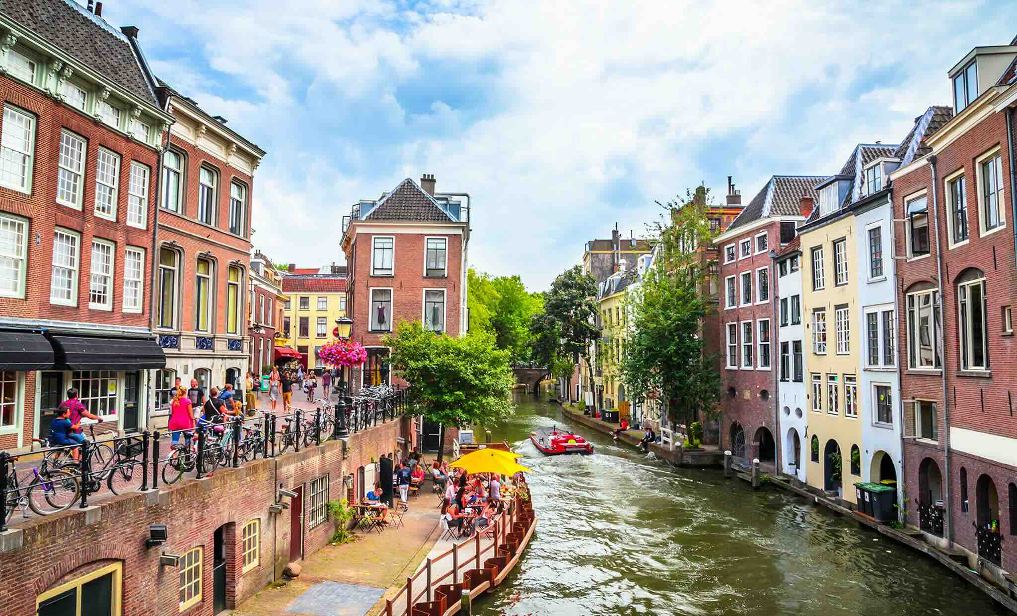 Canal bucolique à Utrecht