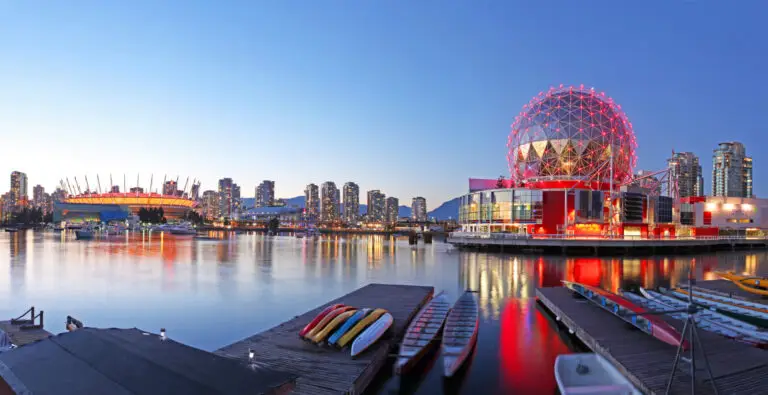 Paysages urbain du Canada qui vous invite à partir
